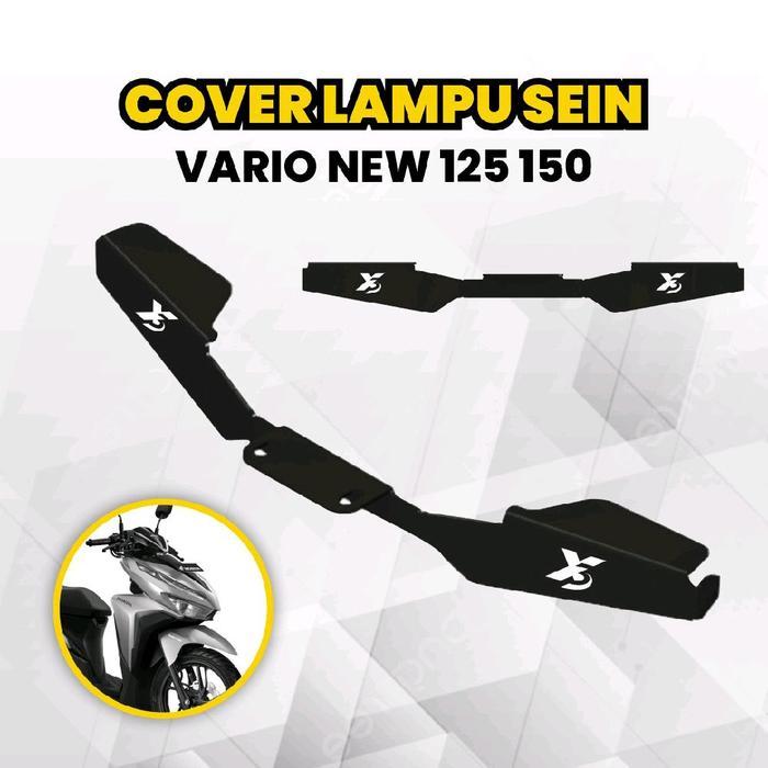 Cover Sein Protektor Sein Vario 125/150 New 2018-2025 Pelindung Lampu Sein Belakang Vario 125/150