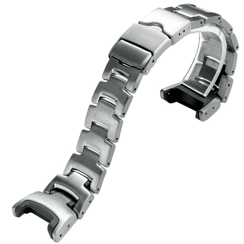 Titanium alloy watch strap for Casio mountaineering watch PRG-240 PRG-130Y PRW-1500 men's wristband