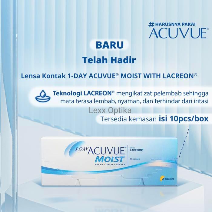 1-Day Acuvue Moist Contact Lenses / Softlens