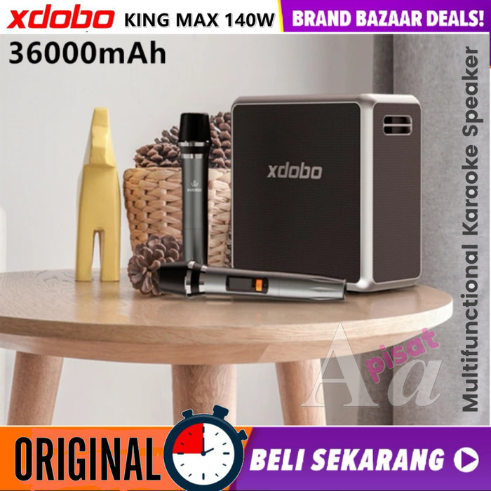 XDOBO KING MAX 140W SPEAKER PORTABLE AUDIO WIRELESS KARAOKE -WIRELESS & BLUETOOTH SPEAKER