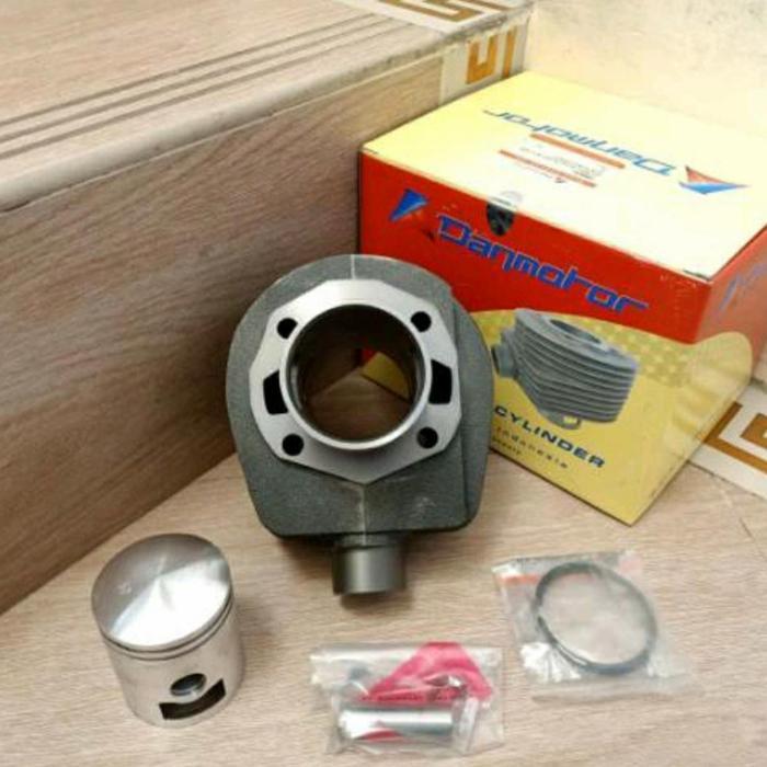 Cylinder Blok Seher Komplit Vespa Super Danmotor Original