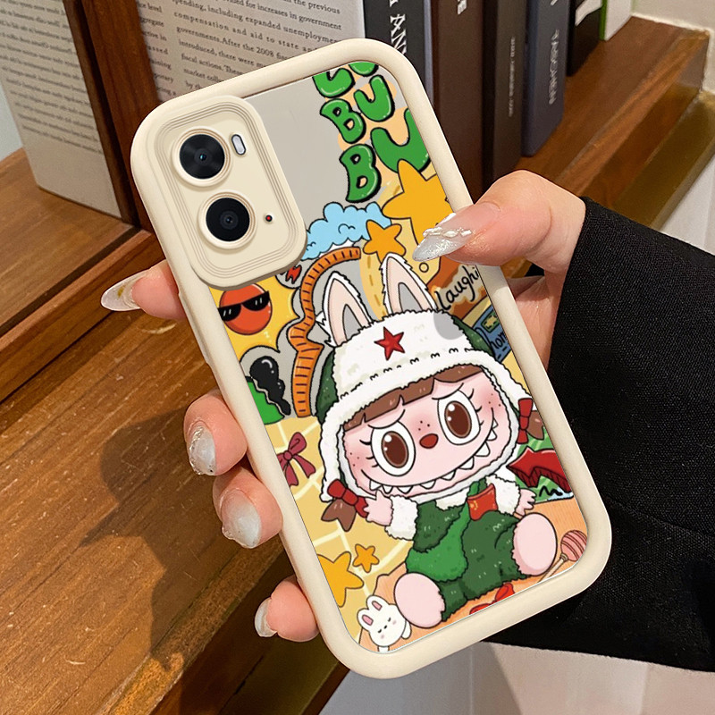 Casing Hp OPPO A36 OPPO A76 OPPO A96 Case Casing Boneka Pola Kasus cermin tangga Kasus ponsel HP Kas