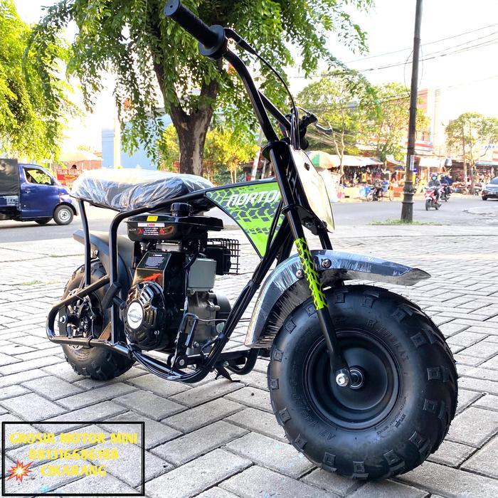 MOTOR NORTON 105CC RING 6 MESIN 4TAK - Hijau