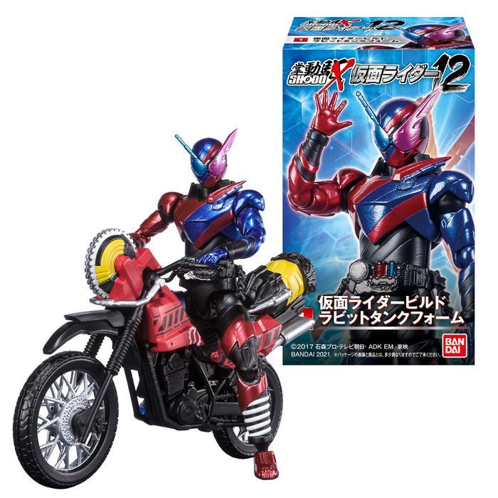 Ready SHODO-X Kamen Raida 12 [3/SET] Masked Rider Build Rabbit Tank with Drill Crusher (Blade Mode