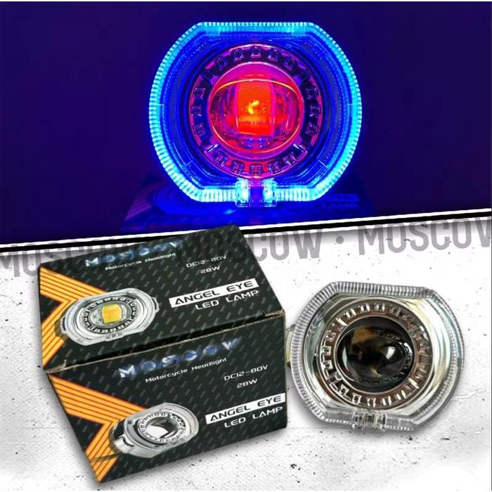 COD Lampu projie biled mini 2.5 hi low angel biled projektor mini super terang