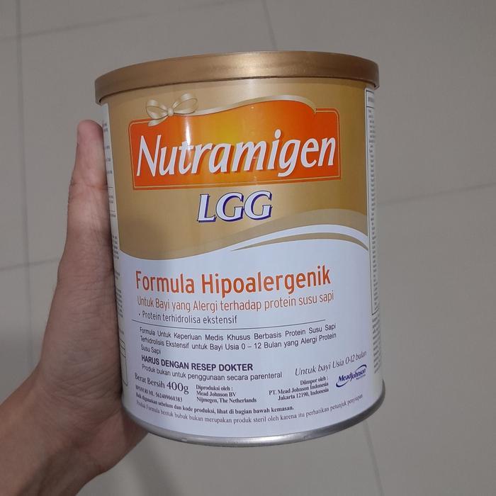 New Best Quality 100% Original Nutramigen Lgg Susu Formula Hipoalergenik 0-12 Bulan 400Gr