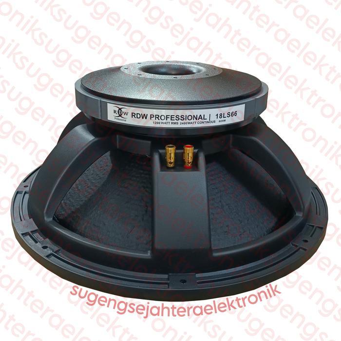 Speaker Komponen RDW 18 inch LS 66 FT // 18LS66 FT // LS66 FT - 18 inch Original (HARGA SUDAH TERMAS