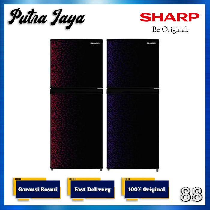 KULKAS SHARP SJ 236 MG LEMARI ES 2 PINTU SJ236MG SJ 236MG SHINE