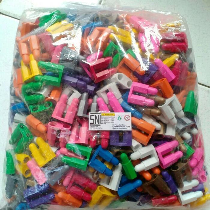miniset jumbo /mainan jadul jumbo 1kg ukuran 3cm Anak
