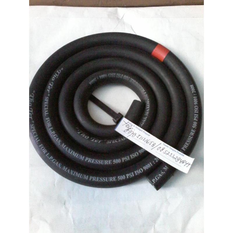 selang spesial for LPG GAS 500 PSI ISO 9001 : 2008 SELANG 3 LAPIS