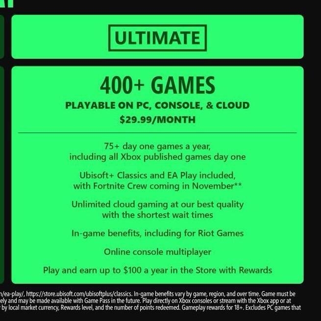 XBOX Game Pass Ultimate 1 Bulan Original - Redeem Code