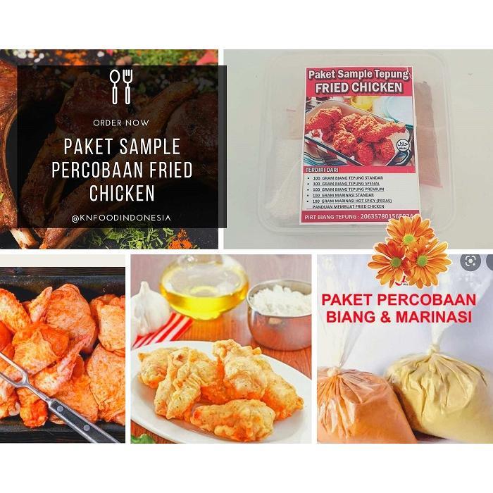 TEPUNG BUMBU AYAM FRIED CHICKEN - PAKET PERCOBAAN TEPUNG FRIED CHICKEN