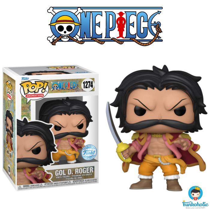 BERGARANSI Funko POP Animation One Piece - Gol D. Roger [Exclusive] #1274