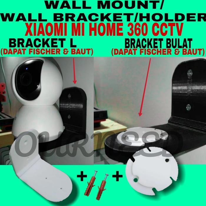XIAOMI 360 CCTV CAM WALL MOUNT BRACKET TAMBAHAN
