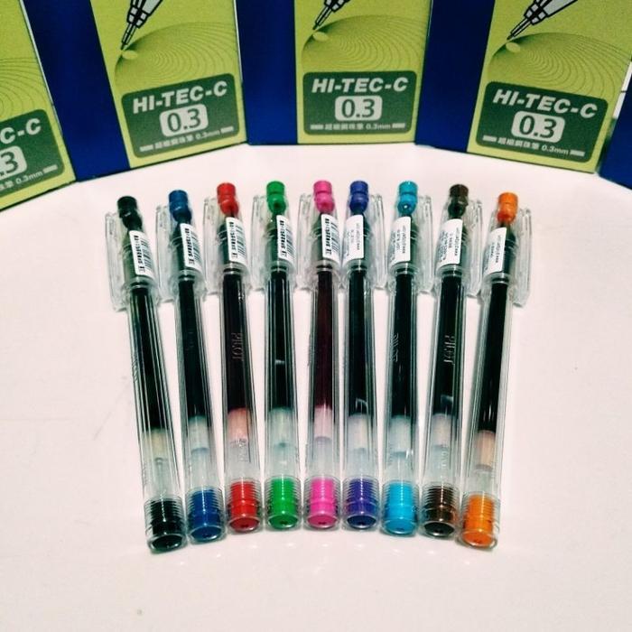 "New" Pen Pilot Hi-Tec C / Pulpen Hi Tec Hitech C