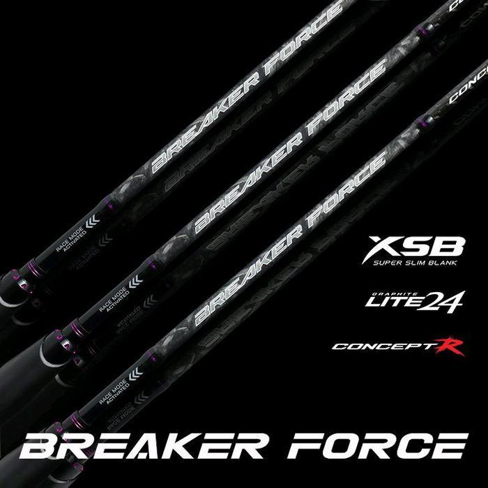 JORAN EUPRO BREAKER FORCE SPINNING - BAITCASTING GALATAMA CASTING FULL FUJI SPORT EDITION