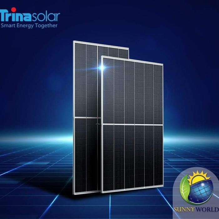Panel Surya Trina Solar 500Wp 550Wp 575Wp 590Wp 620Wp 665Wp 720Wp 800Wp Monocrystaline Perc Half Cel