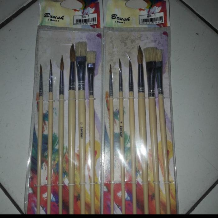 kuas lukis 1 set