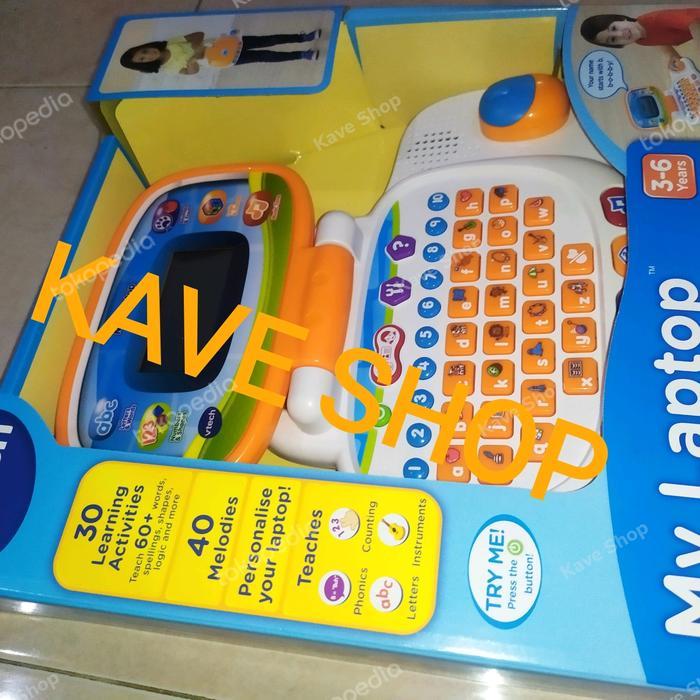 Cod - Vtech My Laptop Orange Mainan Edukasi Anak - New - Ori - Recommended Best Seller