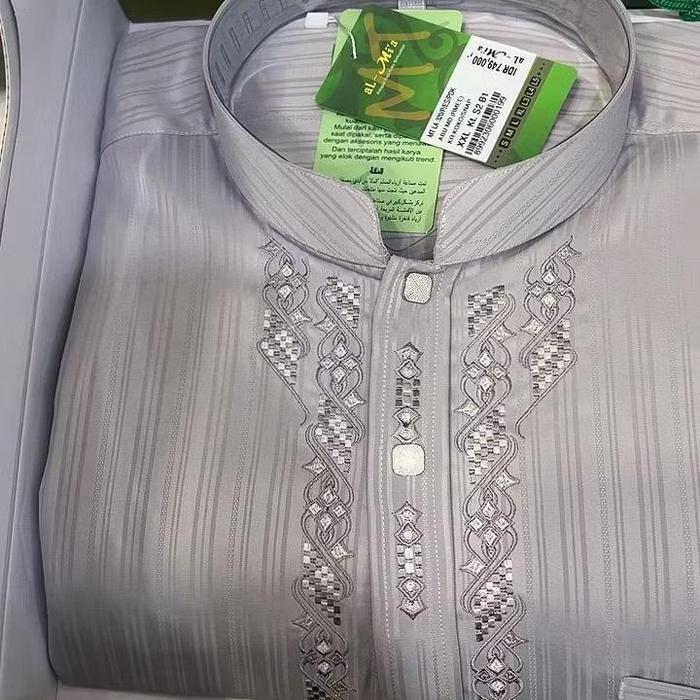 Baju Koko Al-Mia MT LA 320 Jumbo Lengan Pendek