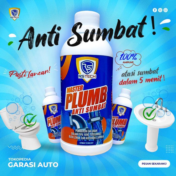 Drain Opener Cairan Anti Sumbat Saluran Wc Wastafel Penghancur Kotoran