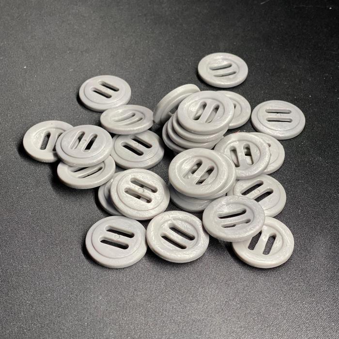 Kancing Lubang Panjang Kancing Lubang Pita Slides Button Kancing Plastik