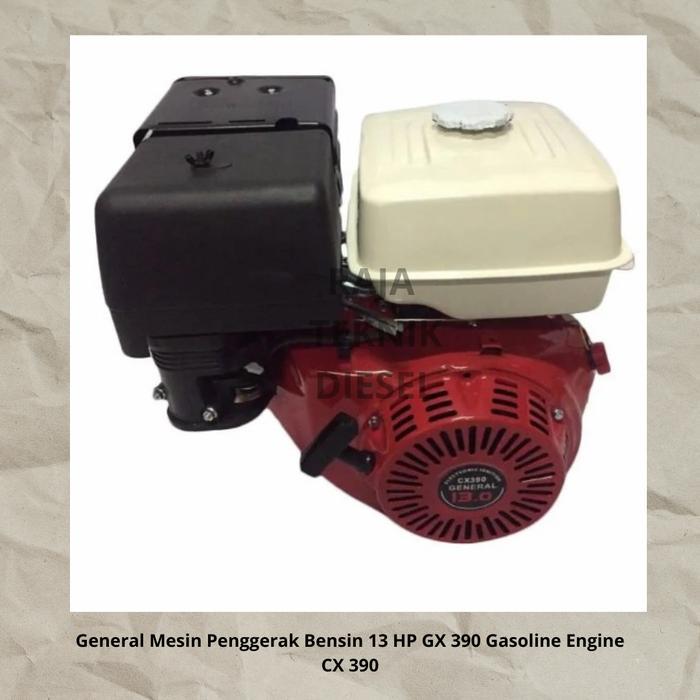 General Mesin Penggerak Bensin 13 HP GX 390 Gasoline Engine CX 390 ORI