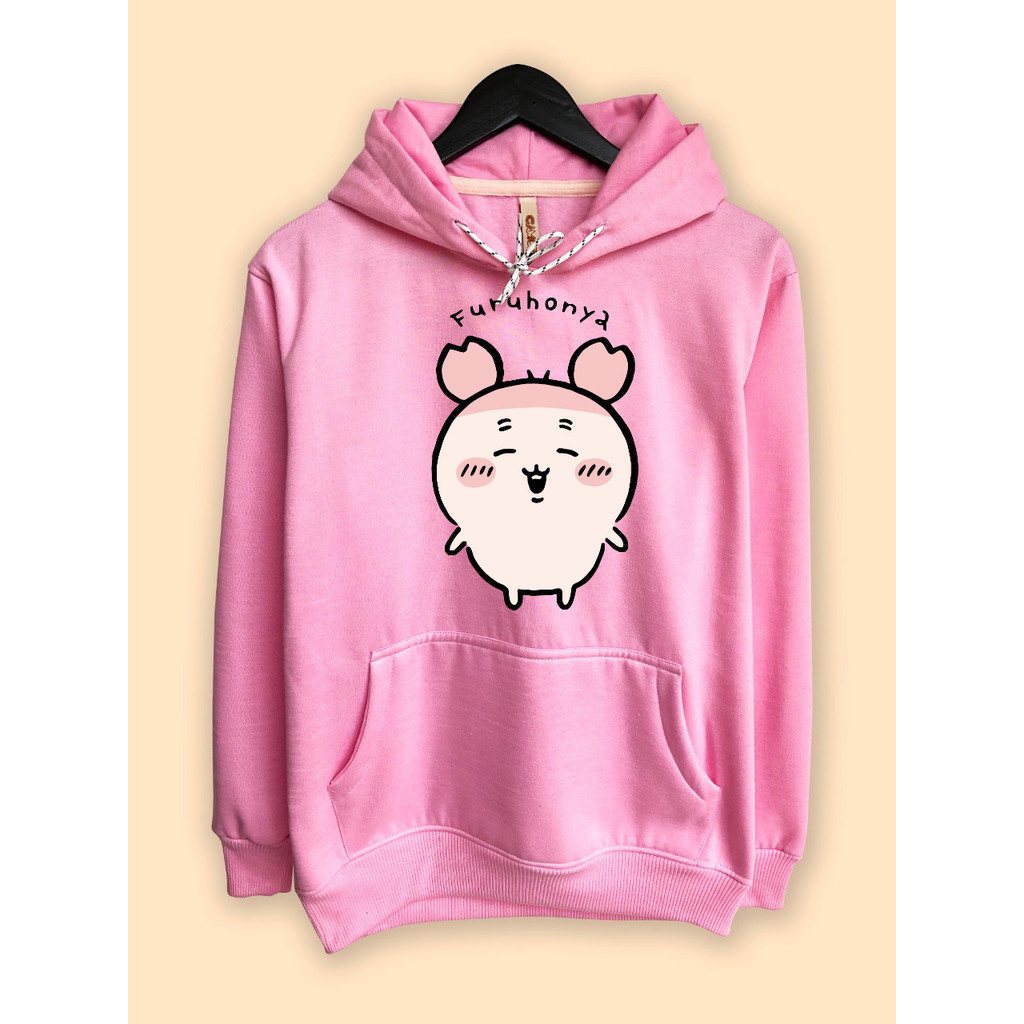 Jaket Hoodie Chiikawa Nanka Chiisakute Kawaii Yatsu Character Furuhonya
