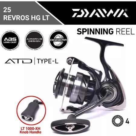 REEL DAIWA REVROS HG LT 2500XH POWER HANDLE REEL DAIWA REVROS HG LT TAHUN 2025