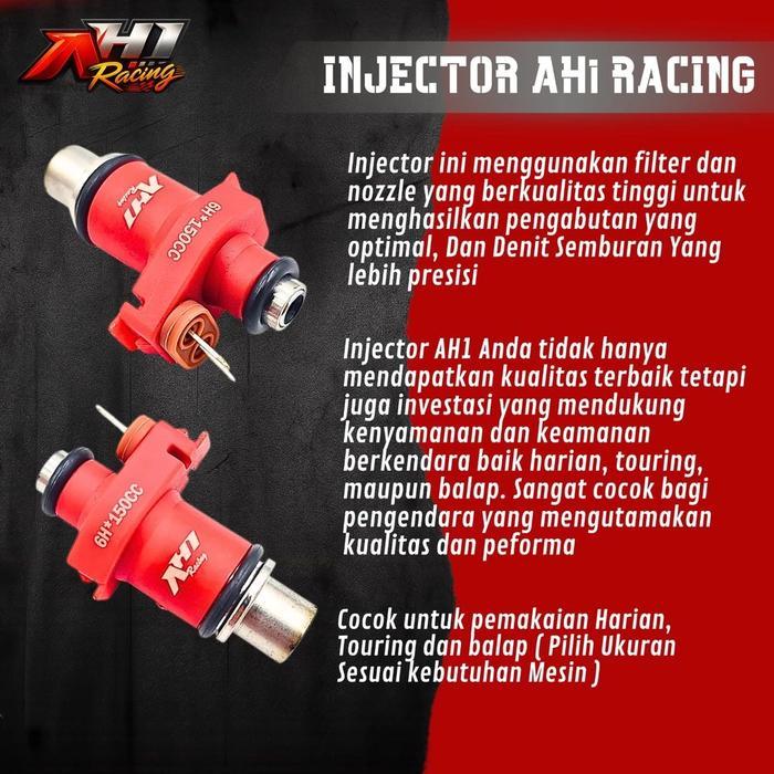 INJECTOR INJEKTOR AH1 RACING VIXION OLD 31C GARANSI 8 10 HOLE 150 160 180 200 CC