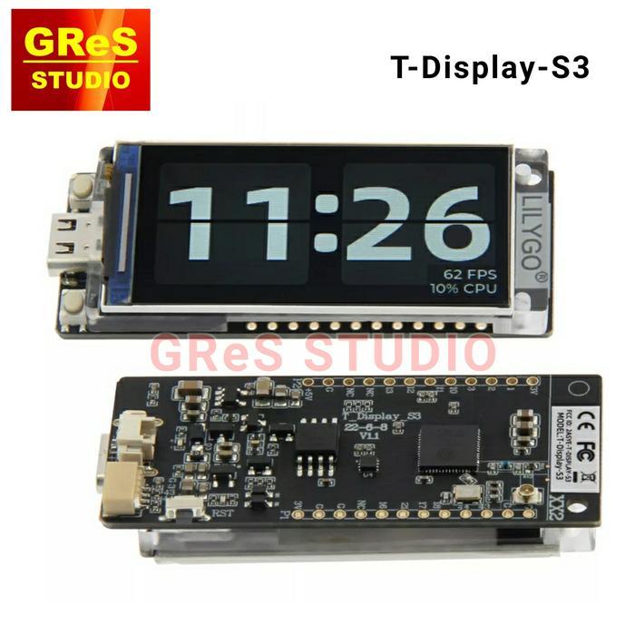T-Display-S3 Esp32-S3 1.9 Inch St7789 Lcd Display Development Board