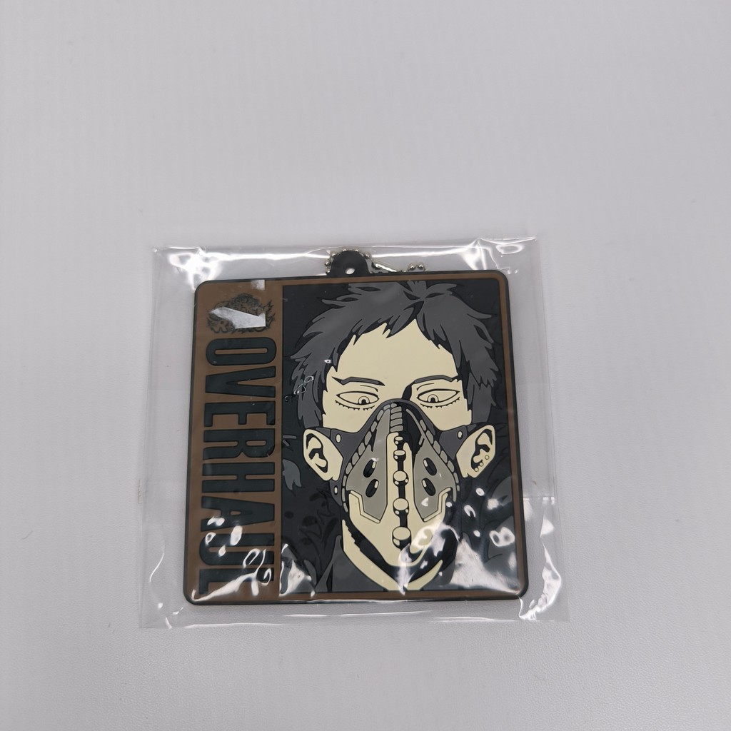 Rubber Strap Keychain Square My Hero Academia Boku No Hero Academia Overhaul