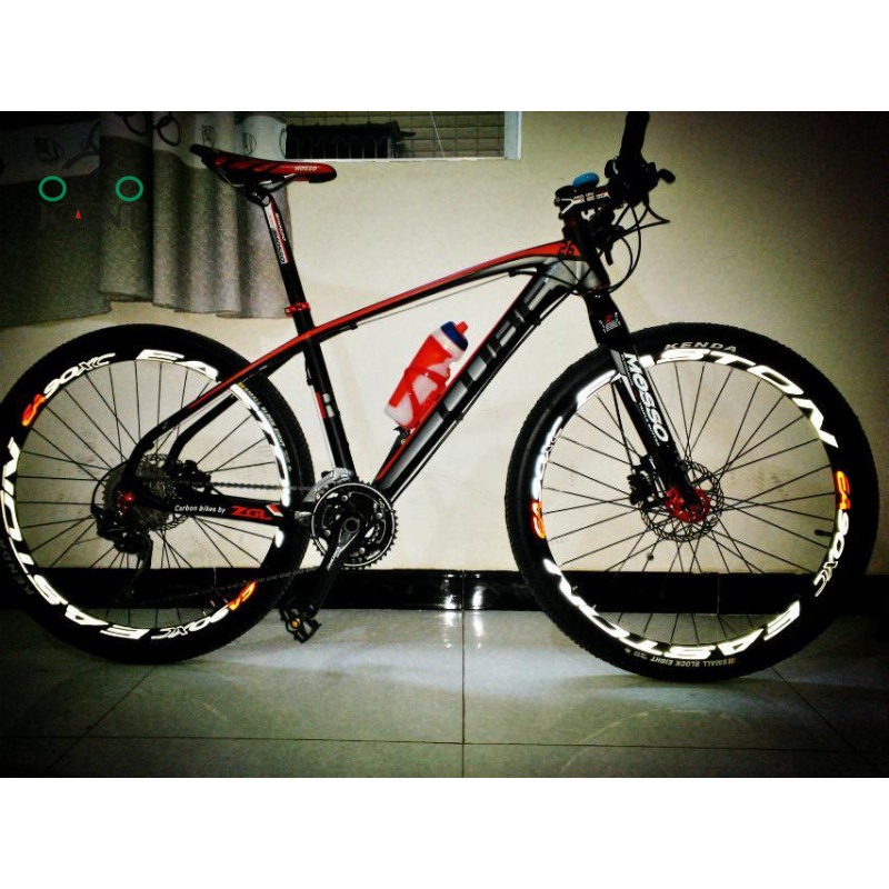 EA90XC 2Wheels/set Mountain Bike 26/27.5/29 inch wheel Stickers Bicycle Wheel Reflective stickers