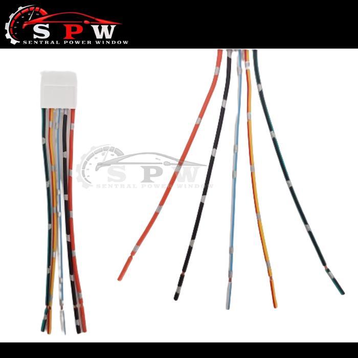 SOKET SAKLAR POWER WINDOW TOYOTA KIJANG KAPSUL LGX EFI 2003 2004 2005