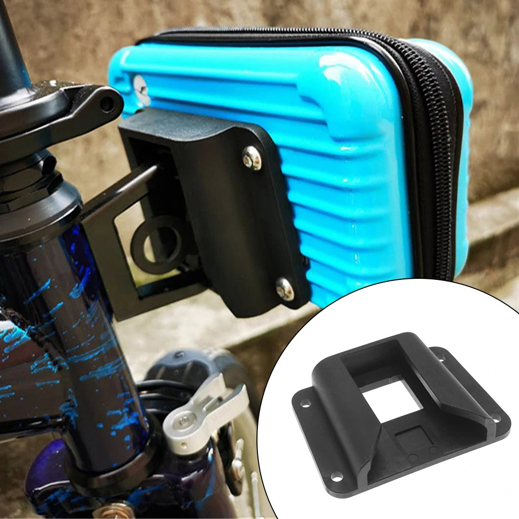 Carrier Block Adapter With Screws For Brompton Folding Bag Rack Holder Front Carrier Block Mount