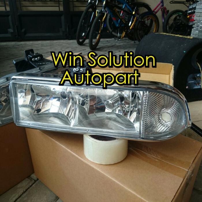 Head Lamp Lampu Depan Opel Chevrolet Blazer Sohc Dohc Crystal Clear