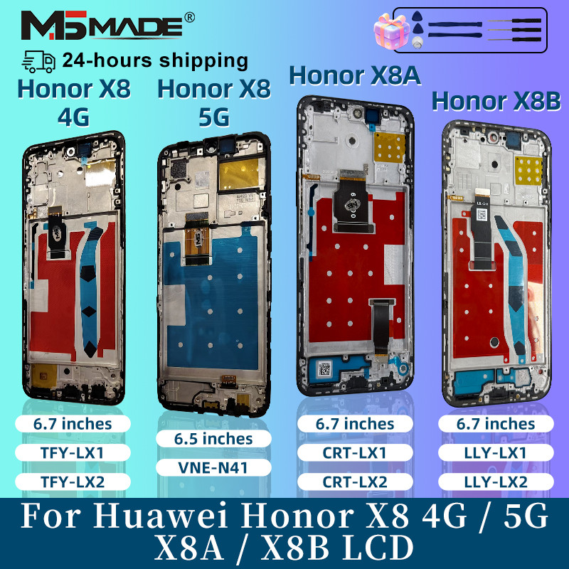 Oem For Huawei Honor X8 4G Lcd Display Digitizer Assembly For Huawei Honor X8 5G Display Honor X8A
