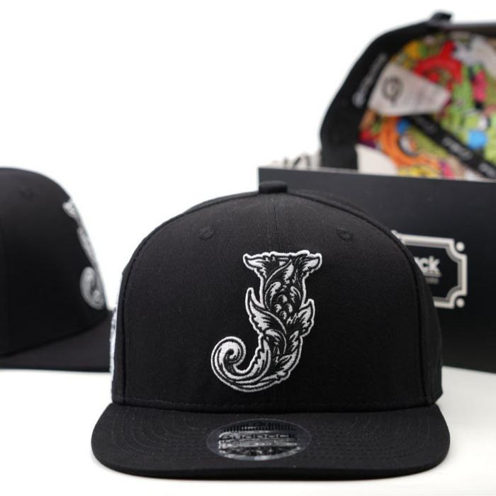 Topi Snapback Original Gudback Jkrta Batik Hitam