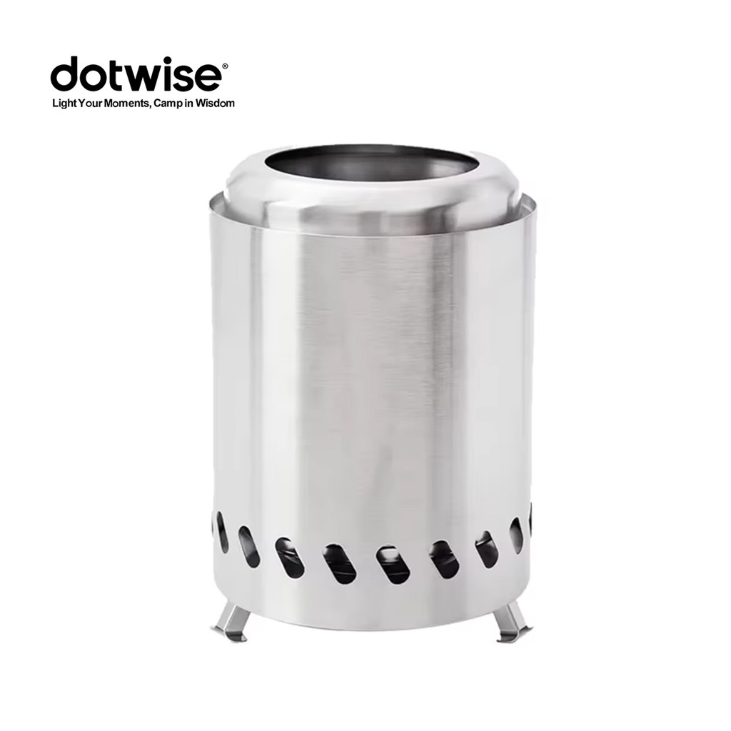 Wood Er Stove Portable Firewood Stove Stainless Steel Outdoor Camping Eless Stove Fire Stove