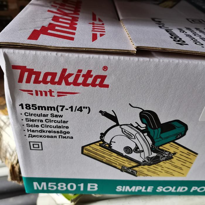 circular saw / mesin pemotong kayu makita mt 5801 b