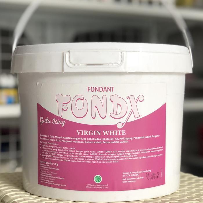 FONDX VANILLA FONDANT ICING