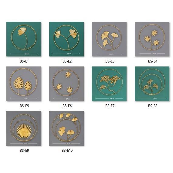 "New" UM105-Hiasan Dinding Bulat /Hiasan Dinding besi ruang tamu