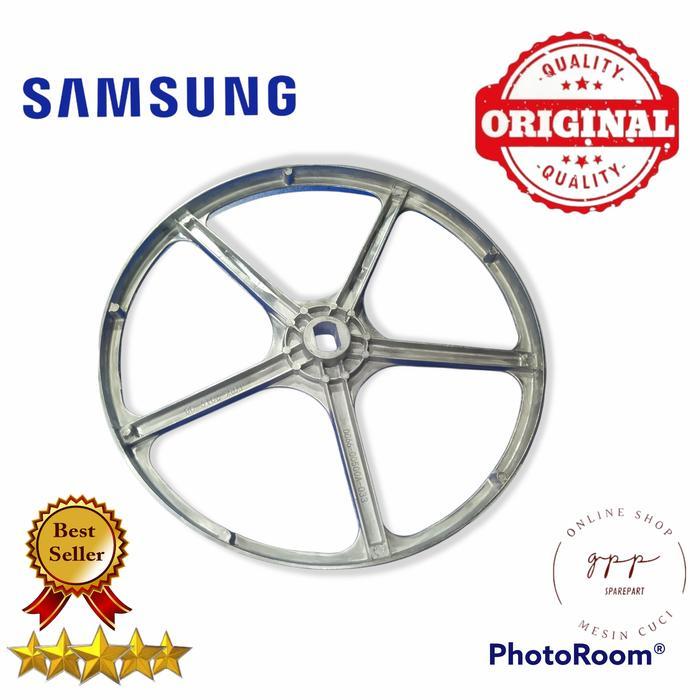 Pulley Puli Vanbelt Fanbelt Mesin Cuci Front Loading Samsung Restock