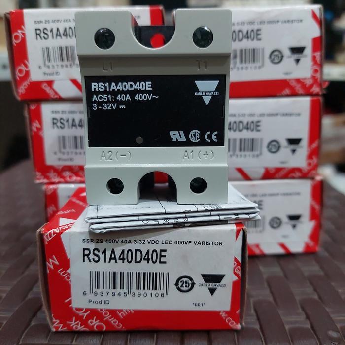 Ssr Carlo Gavazzi Rs1A40D40E 40A Solit State Relay
