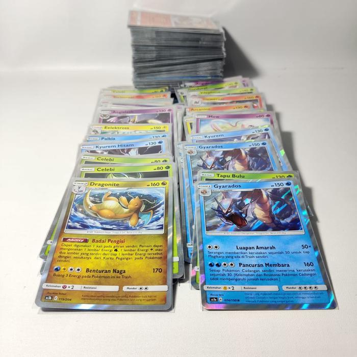 BULK FOIL Random Kartu Pokemon TCG Indonesia - Mystery Box