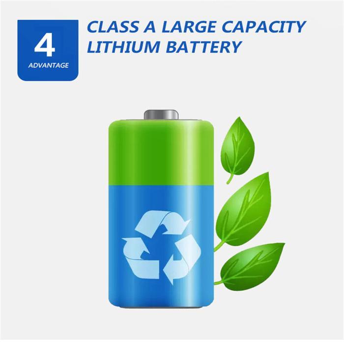 Lampu Tenaga Surya Led Kapasitas Besar Baterai Dipasang Dinding Tahan