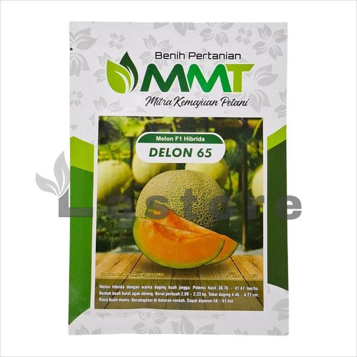 Benih Melon Orange DELON 65 F1 Isi 400 Butir Mitra kemajuan Petani