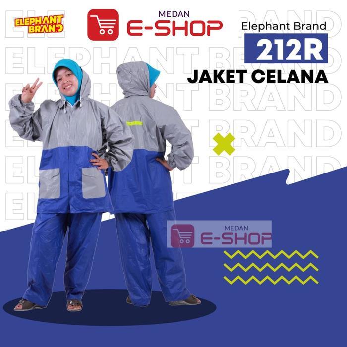 Jas hujan Elephant Brand Jaket Celana / Mantel - 212 R