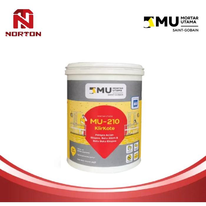 Mortar Utama 210 Klirkote @1L Pelapis (Coating) Berbahan Dasar Silicon