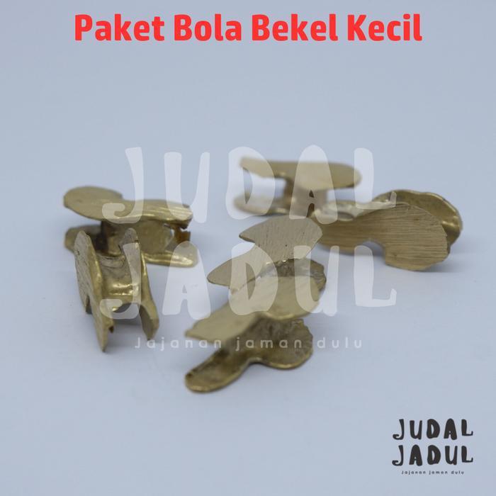 Bola Bekel Fullset Bola Karet Kecil & 6 Biji bekel Timah By JudalJadul